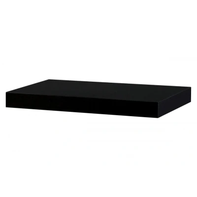 Obrázek Polička nástěnná 40 cm, MDF, 3D dekor wenge, baleno v ochranné fólii P 023 BK WAL