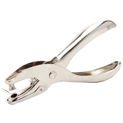 Obrázek Rayher Hobby 8929000 kleště na děrování, délka 12,5 cm, průměr otvoru 6 mm, děrovací kleště, kovové