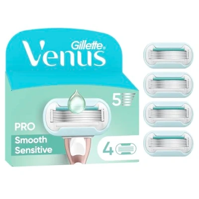 Obrázek Gillette Venus pro Smooth Sensitive holicí břity citlivou pokožku, 4 náhradní