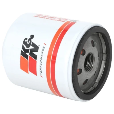 Obrázek K&amp;N Olejový filtr patrona 76x79mm kompatibilní s Ford, Volkswagen, Audi, Toyota, Mazda, Nissan, Lexus (HP 1002) Oil Filter 1 Pack, bílý