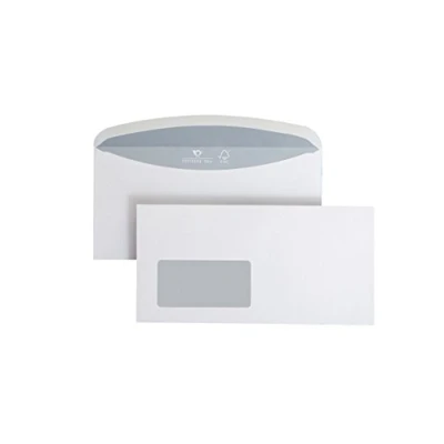 Obrázek POSTHORN dopisní obálka C6/5 (114x229x1mm) lepící okno bílé 80 g FSC Velox3000 1000 kusů