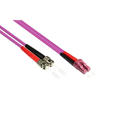 Obrázek Patchkabel LWL Duplex OM4 (Multimode, 50/125) LC/ST, 3 m, Good Connections®