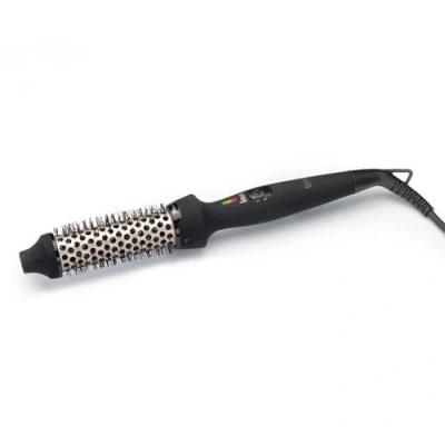 Obrázek Diva Pro Styling Ceramic Hot Brush 30 mm kartáč na teplý vzduch lokny nebo vlny s objemem, černý PRO314