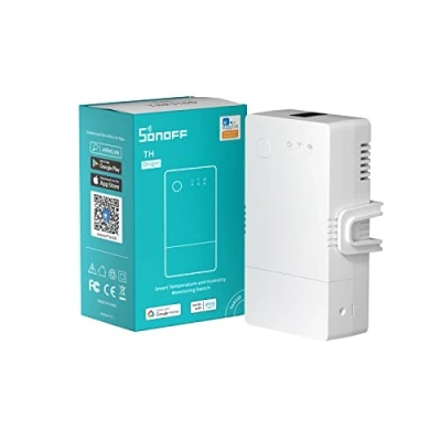 Obrázek SONOFF Chytrý spínač THR316 Origin 16A s monitorováním teploty a vlhkosti vzduchu kompatibilní Alexa/Google Home/IFTTT (verze TH10/16 upgrad)