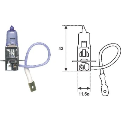 Obrázek Magneti Marelli 00255310000 žárovky H3 12V 55W standard