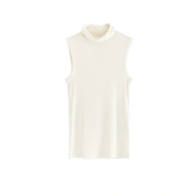 Obrázek Lindex Sleeveless Turtleneck Top, Ženy, Velikost: 34, Light dusty aqua