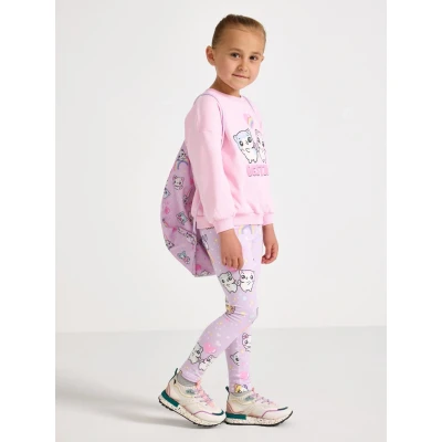 Obrázek Lindex Leggings CATS AND Rainbows Punčochy pro děti, Velikost: 122, Light lilac