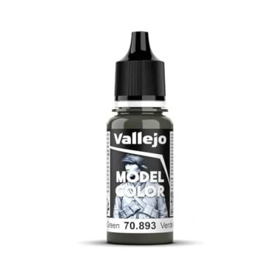 Obrázek Vallejo, Model Color, akrylová barva, 17 ml naše tmavě zelená