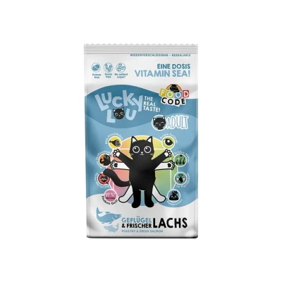 Obrázek LUCKY LOU Cat Adult drůbeží s lososem 1,7kg
