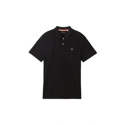 Obrázek TOM Tailor Basic POLO Polotričko, Muži, Velikost: Small, Black