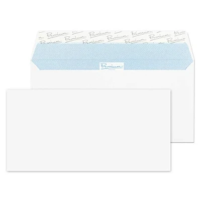 Obrázek Blake Office 32213 dopisní obálky samolepicí ultra bílé Wove DL 110 x 220 mm 120g/m² 25 kusů