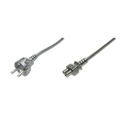 Obrázek DIGITUS Síťový připojovací kabel 0. 75 m CEE 7/7 (typ F) na C5 konektor / zdířka H05VV F3G mm²