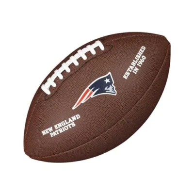 Obrázek Wilson Unisex Adult NFL LICENSED míč NE American Football, BROWN, Uni