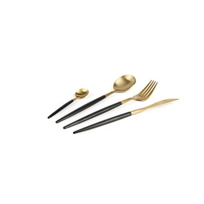 Obrázek Excelsa Japan Gold Besteck Set, 24 teilig, Edelstahl 18/10