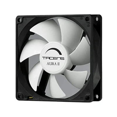 Obrázek Tacens 3AURAII12, Počítačový ventilátor 12 cm, ultra lehký, chráněný proti prachu, černý