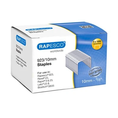 Obrázek Rapesco S92310Z3 923/10mm, typ 23 pozinkované svorky, 4000 kusů