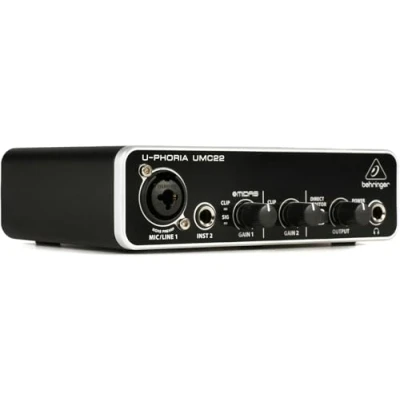 Obrázek Behringer UMC22 Počítačové audio rozhraní