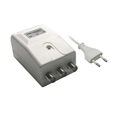 Obrázek Metronic 414041 Netzteil für Antennenverstärker mit 2 TV Ausgängen, weiß