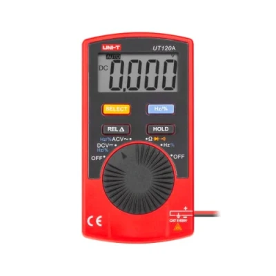 Obrázek UNI T UT120A/MIE0143 digitální multimetr, červená/černá