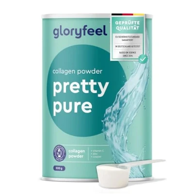 Obrázek Kolagenový prášek 500 g bioaktivní hydrolyzát kolagenu peptidy typu 1 a 3: VERISOL®, TENDOFORTE® FORTIGEL® perfektní rozpustnost, bez příchutí kolagen + vitamin C, zinek měď