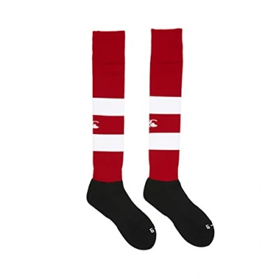 Obrázek Canterbury Pánské oblečení Gumové Ponožky Rugby Flag Red XS (Junior) t
