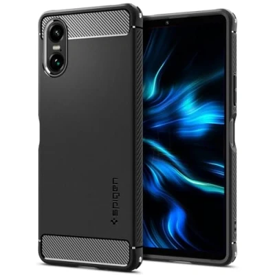 Obrázek Spigen Rugged Armor pouzdro kompatibilní se Sony Xperia 10 VI černé