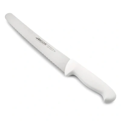 Obrázek Arcos Serie 2900 Gebäckmesser Kuchenmesser Klinge Nitrum Edelstahl 250 mm HandGriff Polypropylen Farbe Weiße