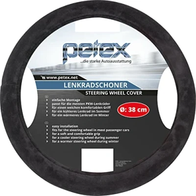 Obrázek Petex 433110804 Design 1108 potah na volant černý 36 38 cm, M