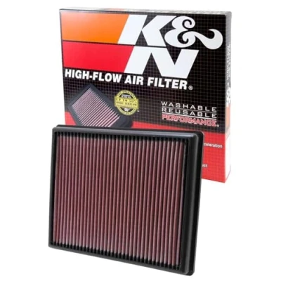 Obrázek K&amp;N 33 2997 vzduchový filtr motoru: vysoký výkon, prémie, omyvatelný, náhradní filtr, zvýšený 2012 2019 (M2, i8, 335i, 435i, M135, M235, 435i)