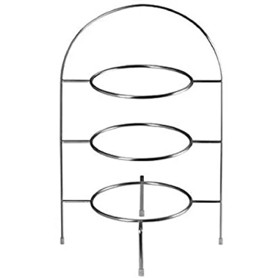 Obrázek ASA Selection 99201/950 etažér 3 patra pro dezertní talíře 21 cm, v 36,5 bílý, bílý/pulentní zahrada