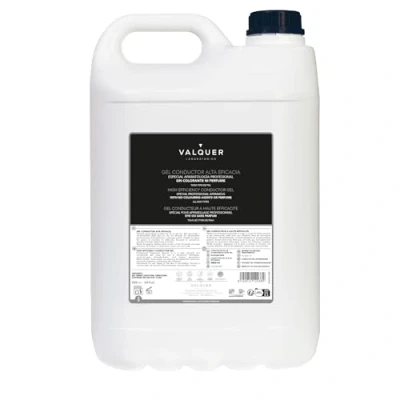 Obrázek Válquer Profesional Leitfähiges Gel für den professionellen Einsatz (Ultraschall, Elektrotherapie, etc.) Hohe Wirksamkeit Kontaktgel 5000 ml