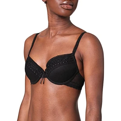 Obrázek SELENE Push Up podprsenka Casandra černá DE 75B (FR 90B),