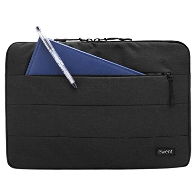 Obrázek taška na notebook, Ewent pouzdro pro notebooky do 13,3 palce, vodotěsné laptop, ochranné pouzdro, MacBook Pro/MacBook Air/Acer/Dell/Lenovo/HP/Samsung/Toshiba/Chromebook, černá