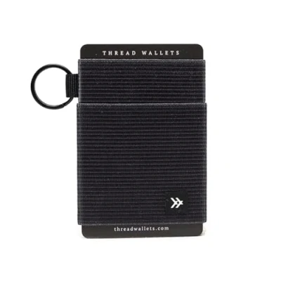 Obrázek Thread Wallets Slim Minimalist Wallet Front Pocket Credit Card Holder (One Size, Black)