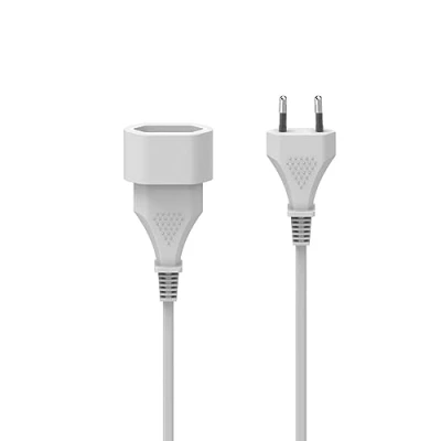 Obrázek Hama Verlängerungskabel 3m Euro Stecker (Verlängerung Stromkabel Kabel für innen) weiß