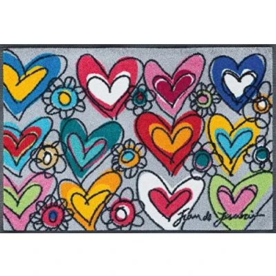 Obrázek wash+dry Rohož, With Love, all things are possible 50 x 75 cm, vnitřní a vnější, lze prát
