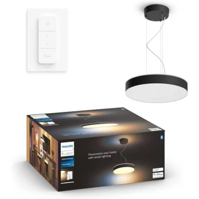 Obrázek Philips Hue White Amb. Enrave závěsné svítidlo černé 4500lm vč. stmívače, 915005998101
