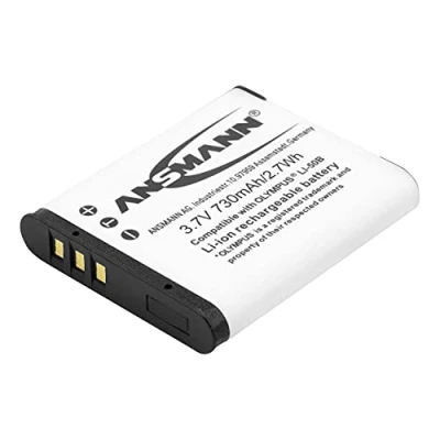 Obrázek ANSMANN A Oly Li 50 Ion Digicam akumulátor 3,7 V/730 mAh pro Olympus foto digitální fotoaparát