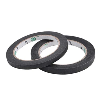 Obrázek Vbestlife 2pcs Black Guitar Insulated Tape, Breites Gitarren Tonabnehmer Zubehör Tape Band Adhesive Pickup