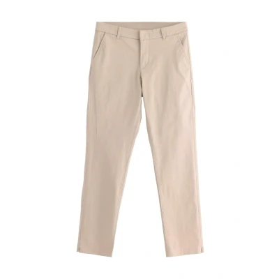 Obrázek Lindex Tapered WITH LONG LEGS Chino kalhoty, Ženy, Velikost: 34, Light beige