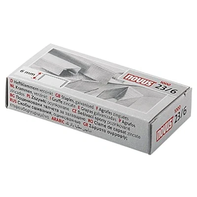 Obrázek Novus Spona pro sešívačky s délkou ramen 6 mm
