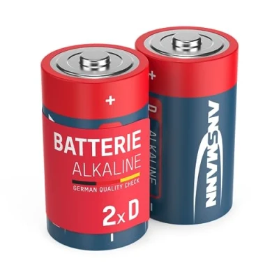 Obrázek ANSMANN RED 1514 0000 LR20 Mono D alkalická baterie balení 2 ks