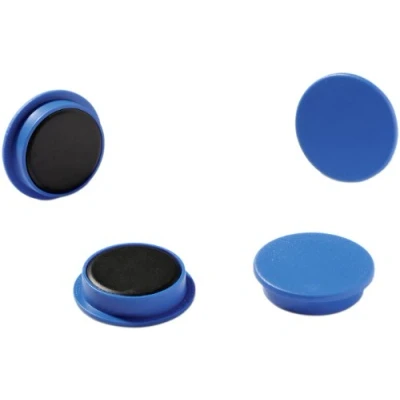 Obrázek Durable Magnety, průmyslové balení, 32 mm, 720p, modré, 20 kusů, 475306