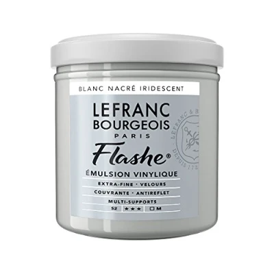 Obrázek Lefranc Bourgeois 300582 Flashe akrylová barva a vinylová barva, vysoce pigmentované, elastické, stálé na světle, odolné proti stárnutí, matná, pro vnitřní i venkovní použití, květináč 125 ml