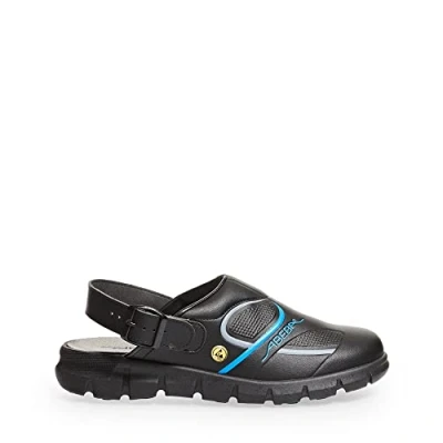 Obrázek ABEBA 37331 DYNAMIC ESD Verstopfen, OB, A, E, FO, SRC, Größe 38, Schwarz/Blau