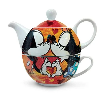 Obrázek Egan PWM81/1S Théières, porcelán, červený, unikátní