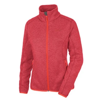 Obrázek SALEWA Bergkristall Pl W Fz, Sweatshirt für Wandern Damen, Rocca rot