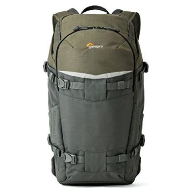 Obrázek Lowepro Batoh Flipside, 350 AW, fotobatoh pro DSLR kamery a několik objektivů, fotorback tablety, příslušenství fotoaparátu, stativ, barva šedá