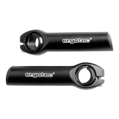 Obrázek ergotec Unisex koncovky pro dospělé Evo 1 / hliník AL6061 T6, černá, 156 g