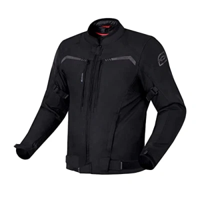 Obrázek OZONE MOTO Delta IV Motorradjacke Herren Wasserdicht Membran Ellbogen und Schultern Protektoren 3 Belüftungskanäle Reflektierende Elemente 4 Taschen